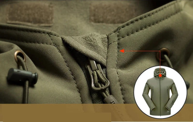 Military Windproof jacket men.