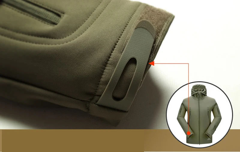 Military Windproof jacket men.