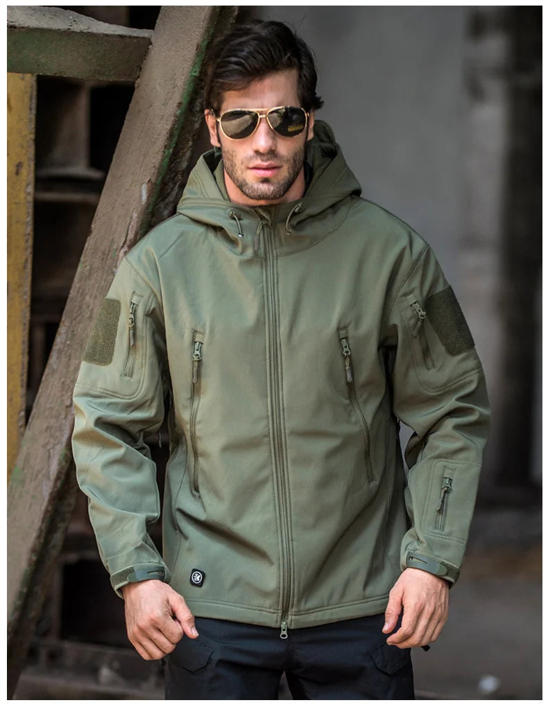 Military Windproof jacket men.
