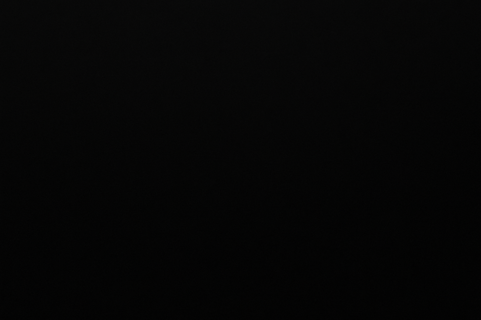 Deep black banner with no article