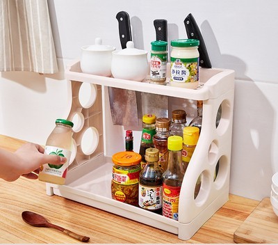 Multilayer Kitchen Storage Shelving