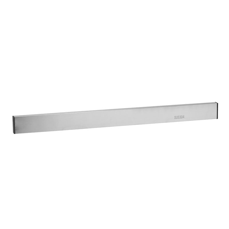 Stainless steel magnetic knife holder bar, marked SUS304 on a long rectangle