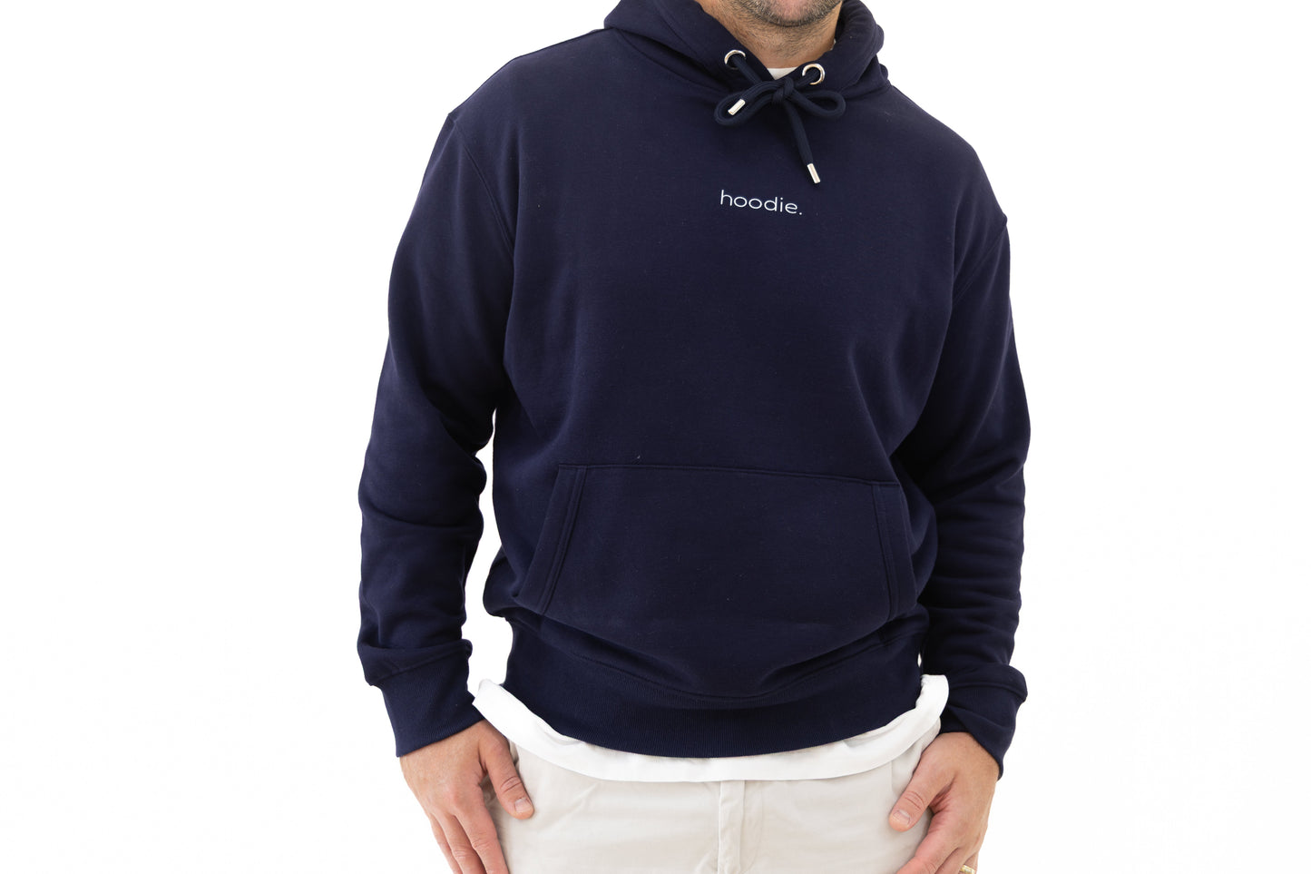 simple. hoodie. oxford-navy.