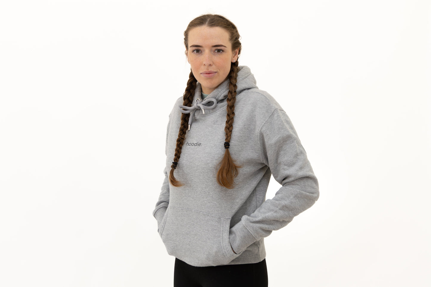 simple. hoodie. grey-marl.