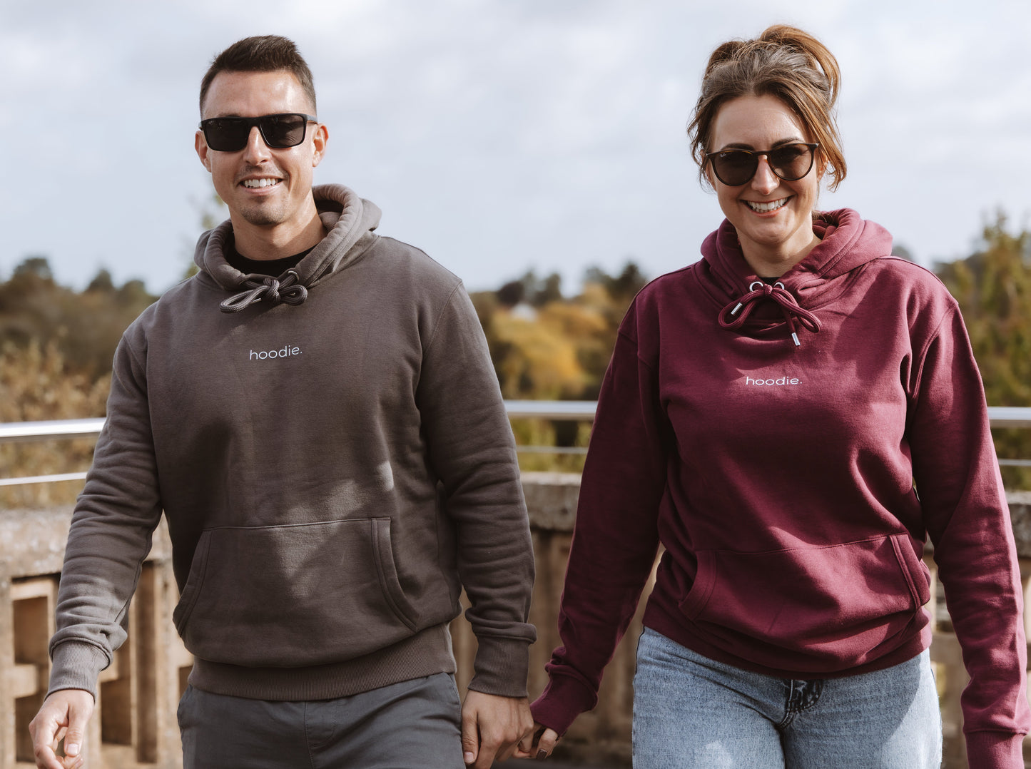 simple. hoodie. charcoal.