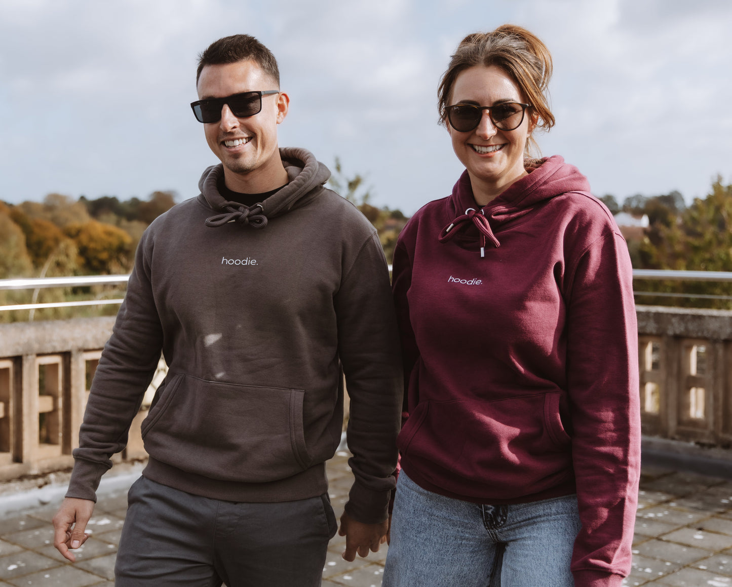 simple. hoodie. charcoal.