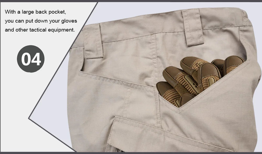 New Men's Pants Multiple Pocket