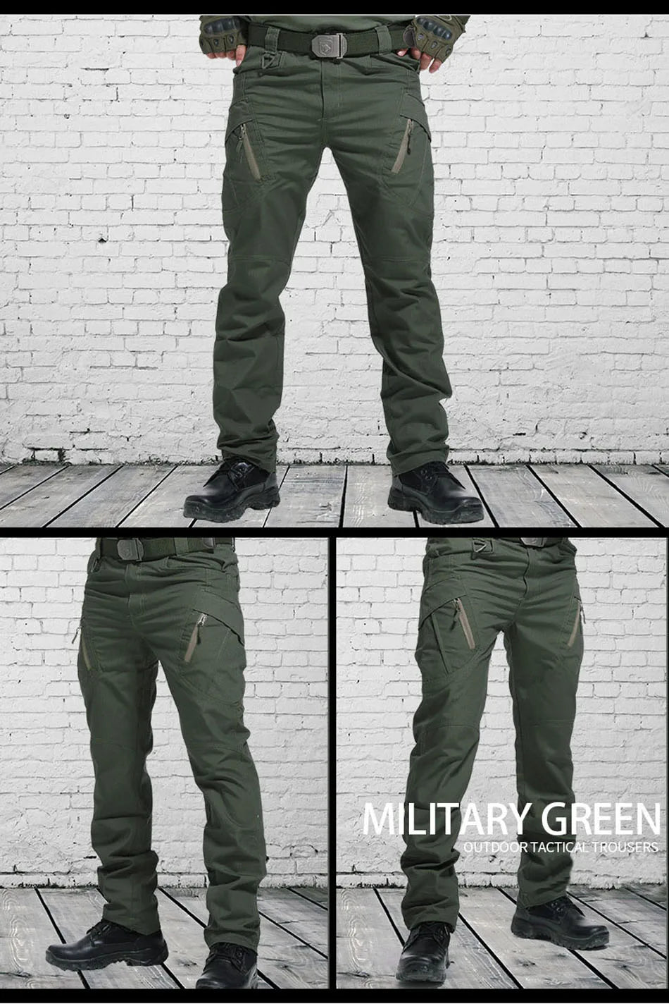 New Men's Pants Multiple Pocket