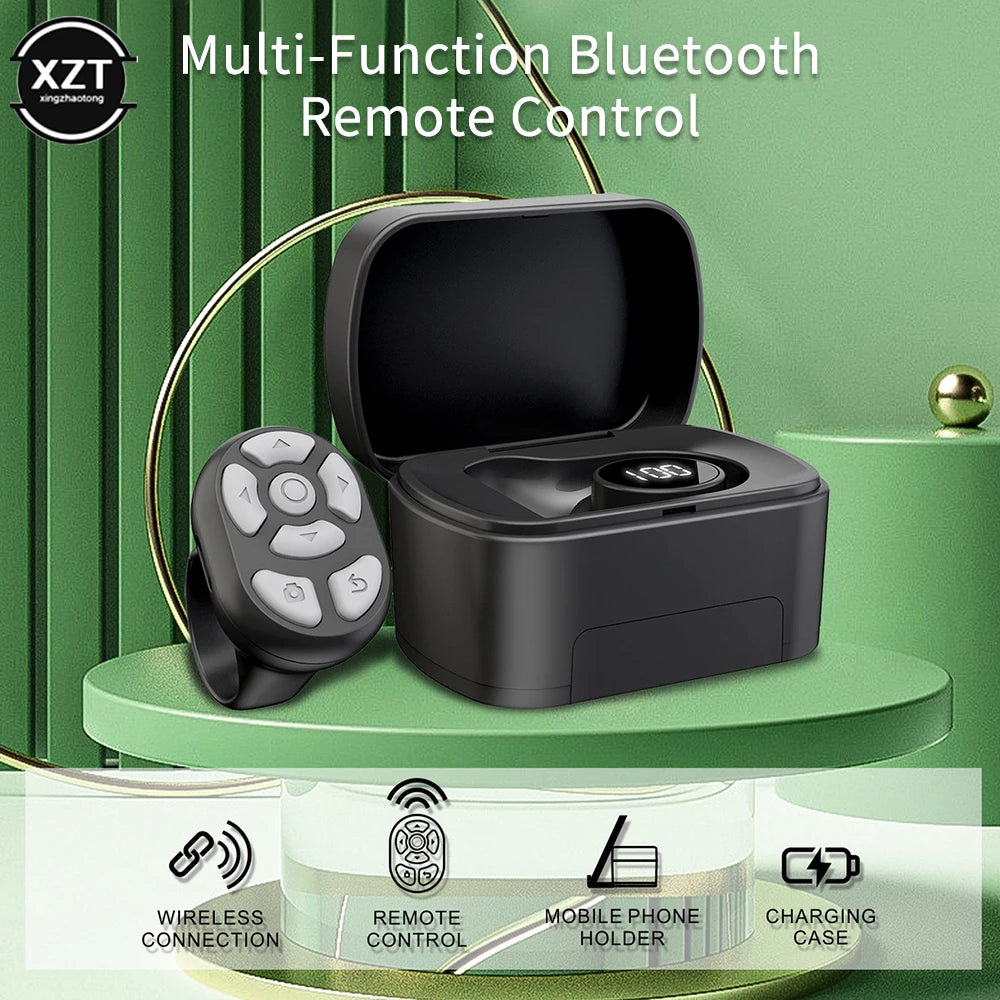 Ring Finger Bluetooth Page Turner & Remote Control for iPhone & Android | REEVEAR Premium Streetwear