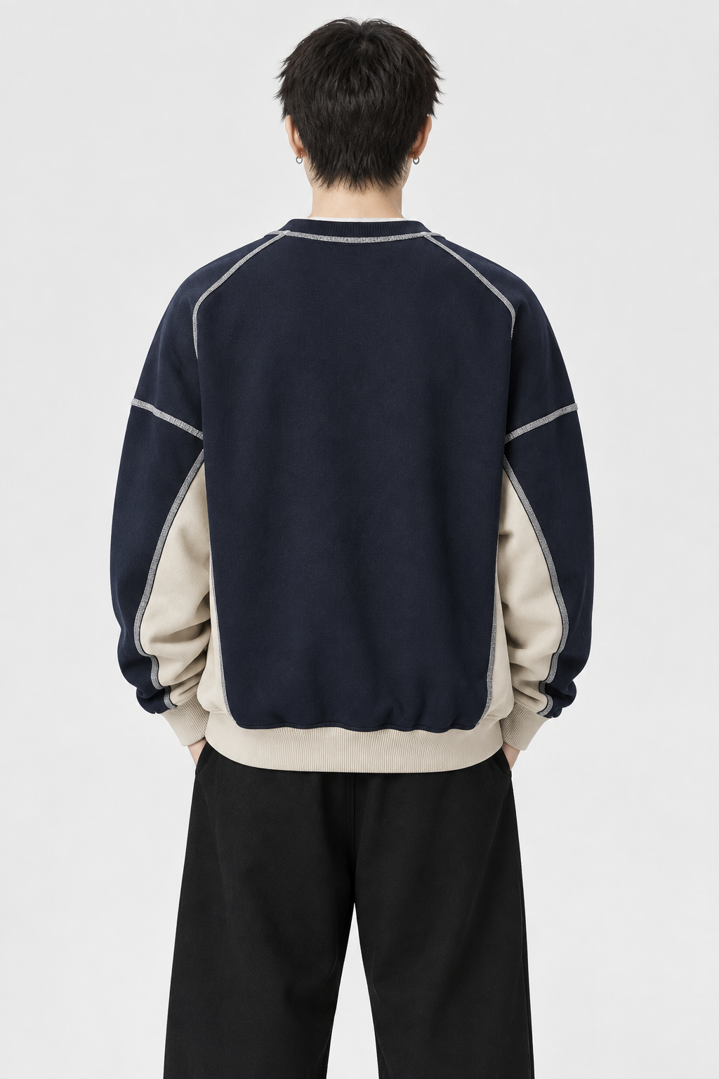 Back view