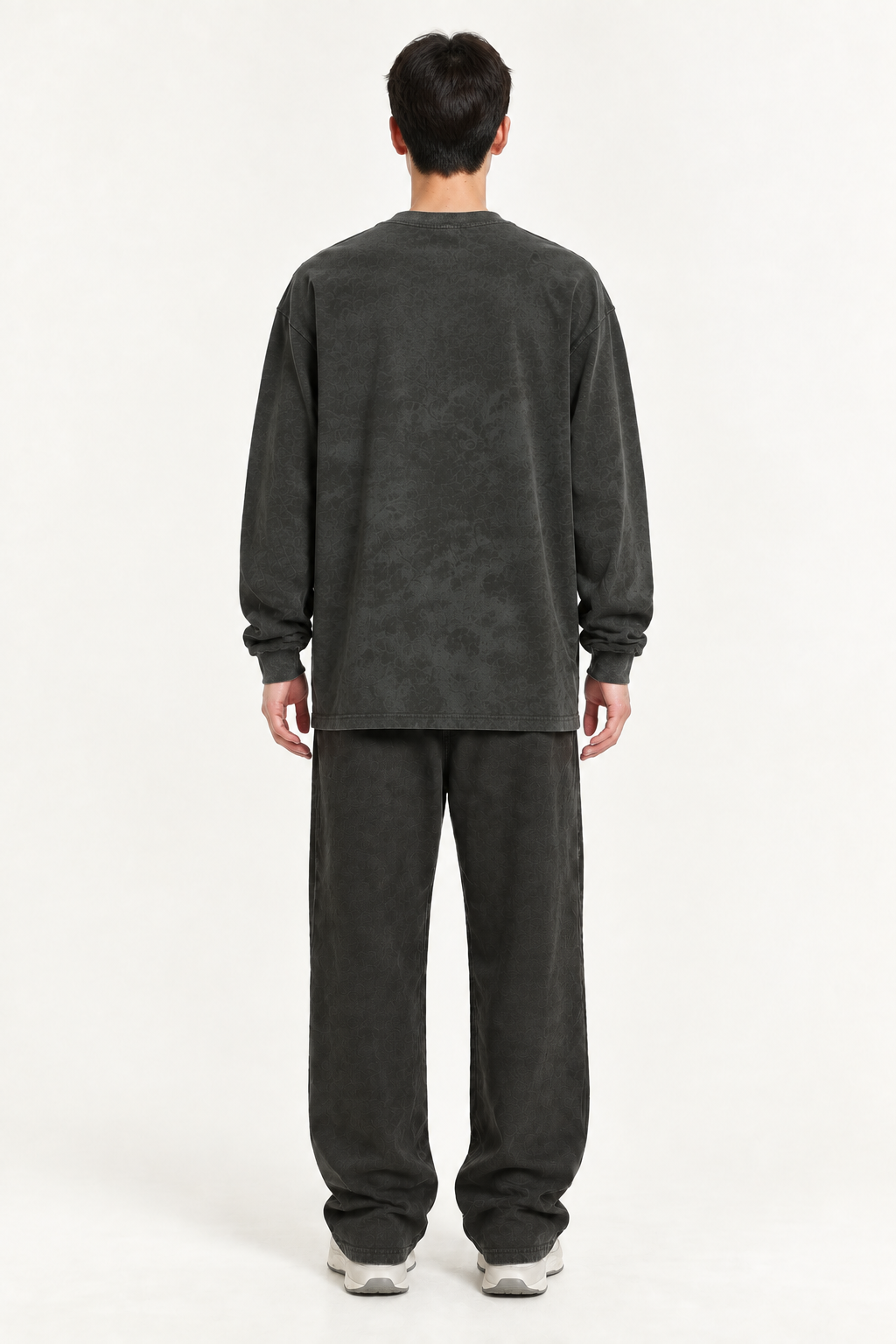 Charcoal back view