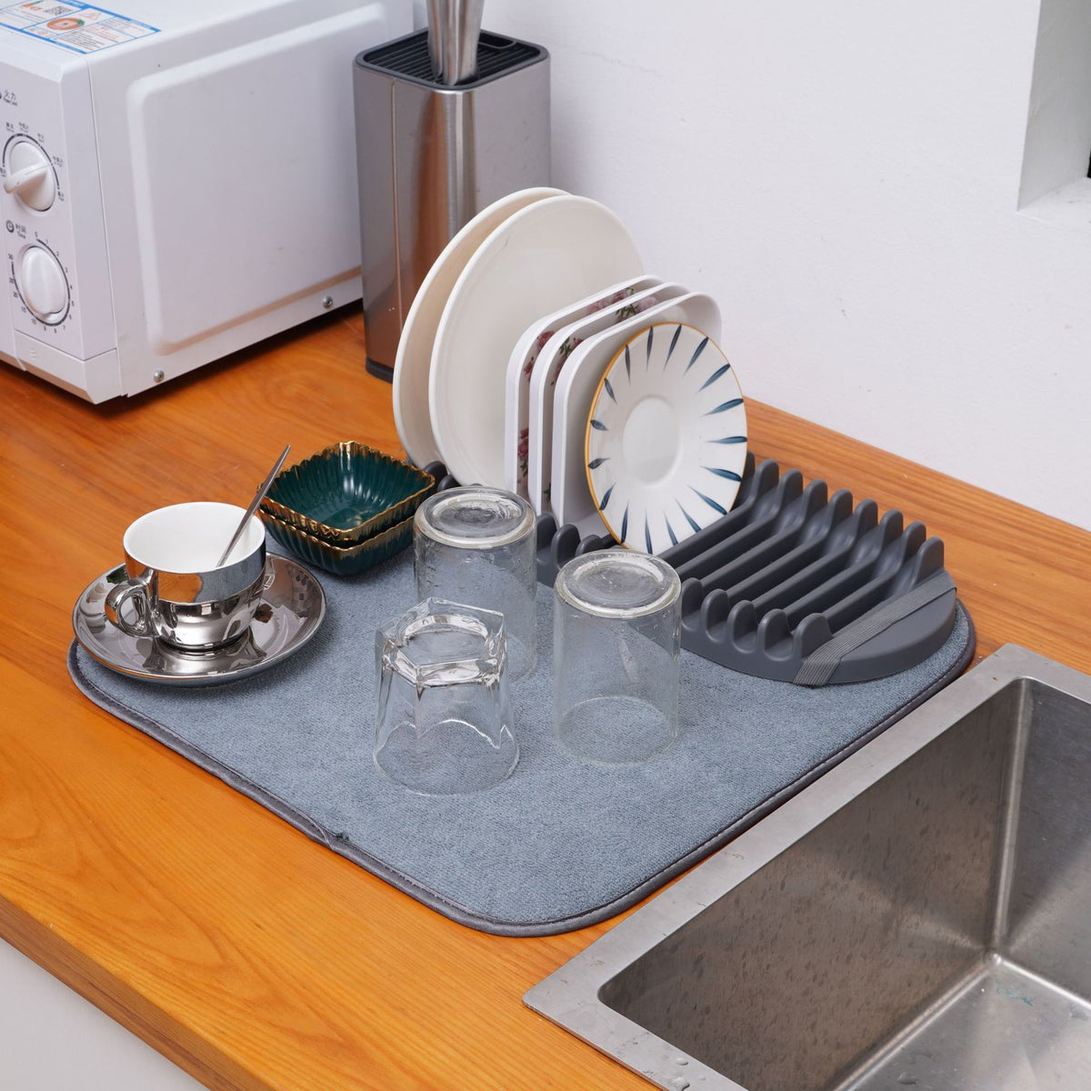 Dish Draining Rack Hanging Kitchen Storage | REEVEAR Premium Streetwear