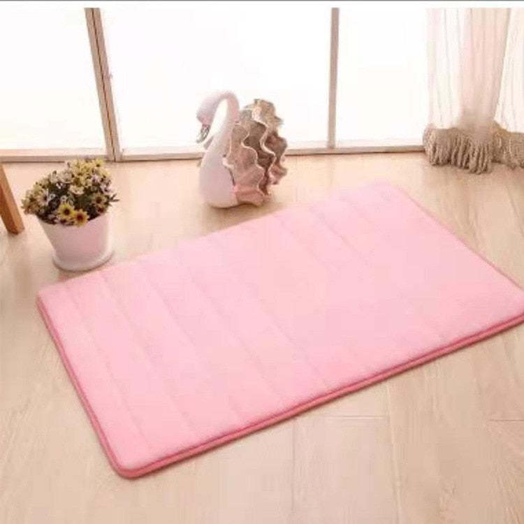 Non-slip Water Absorbent Washable Rug Toilet Floor Mat