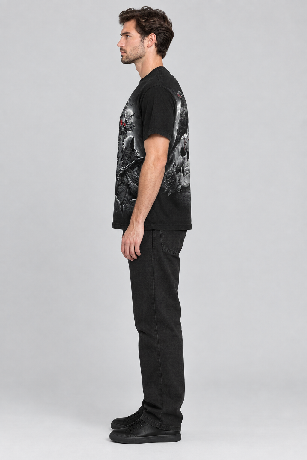 Grave Walker T-shirt left-side view