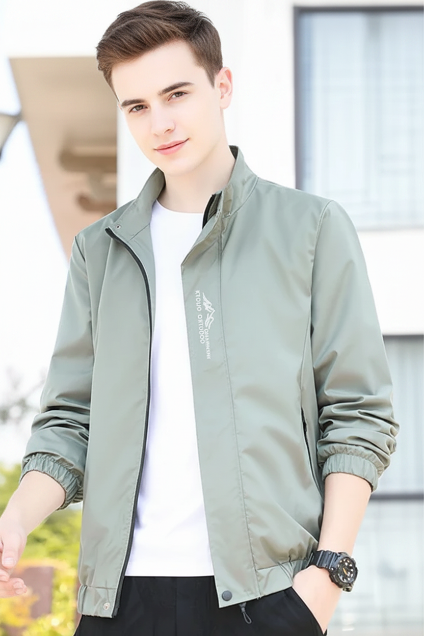 Green Jacket - White British Model Sharp