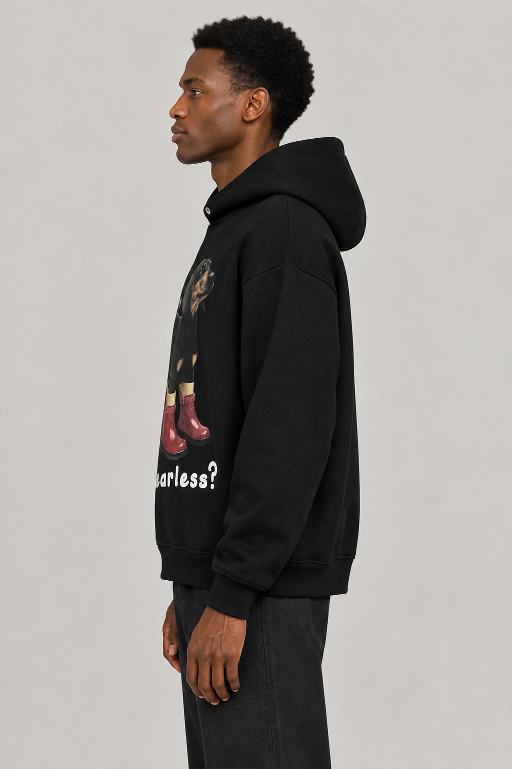 Hoodie left-side view