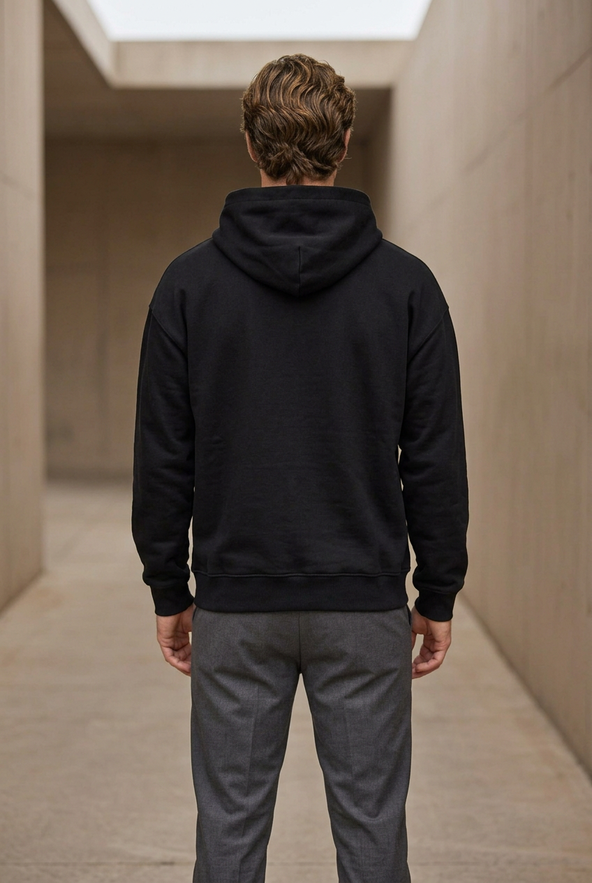 Men's Long Sleeve Hoodie with Pocket