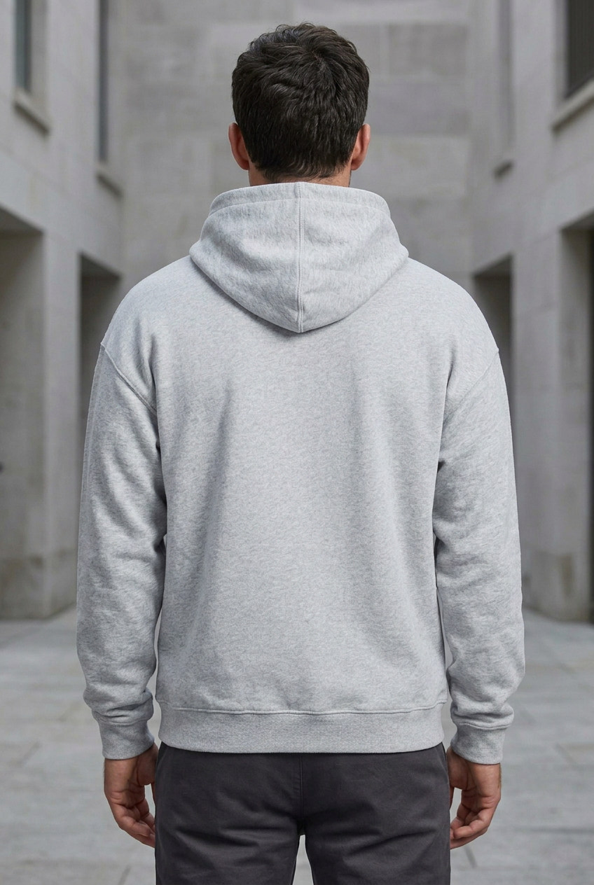 Men's Long Sleeve Hoodie with Pocket