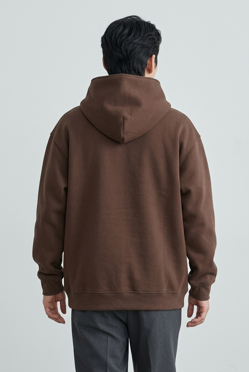 Men's Plus Size Letter Long Sleeve Hoodie