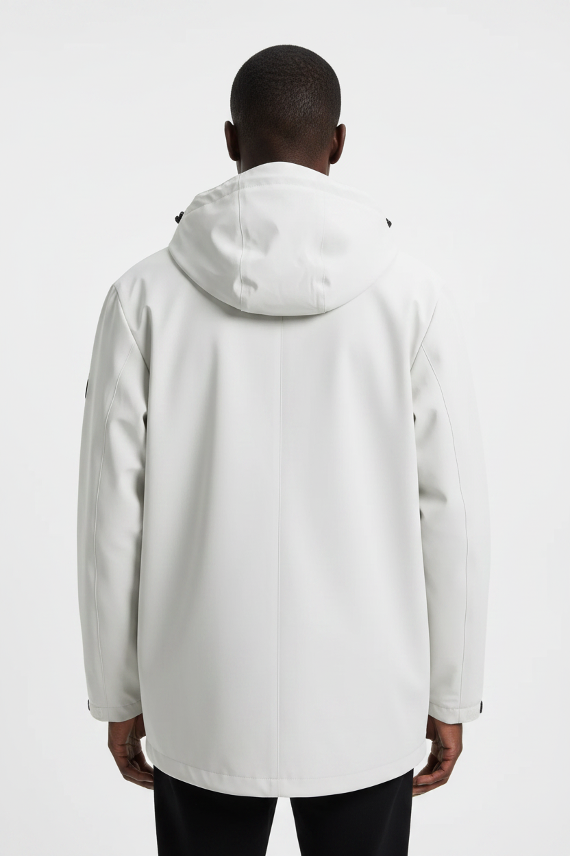 Model B White — Back