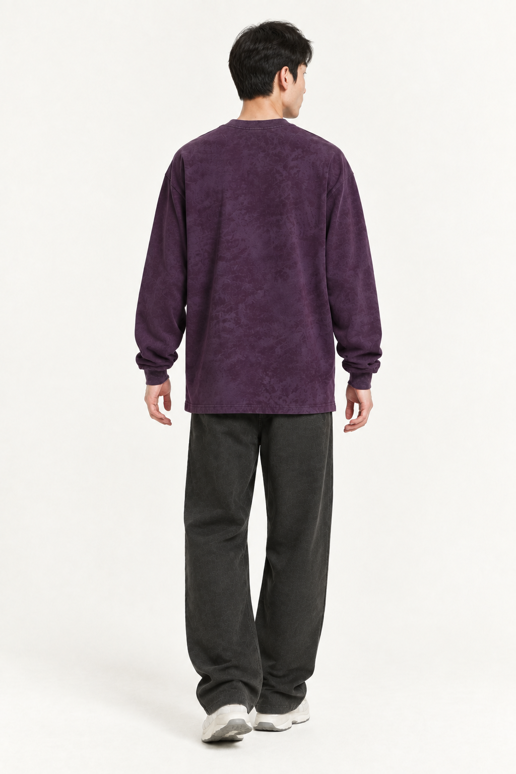 Purple back view, new pose