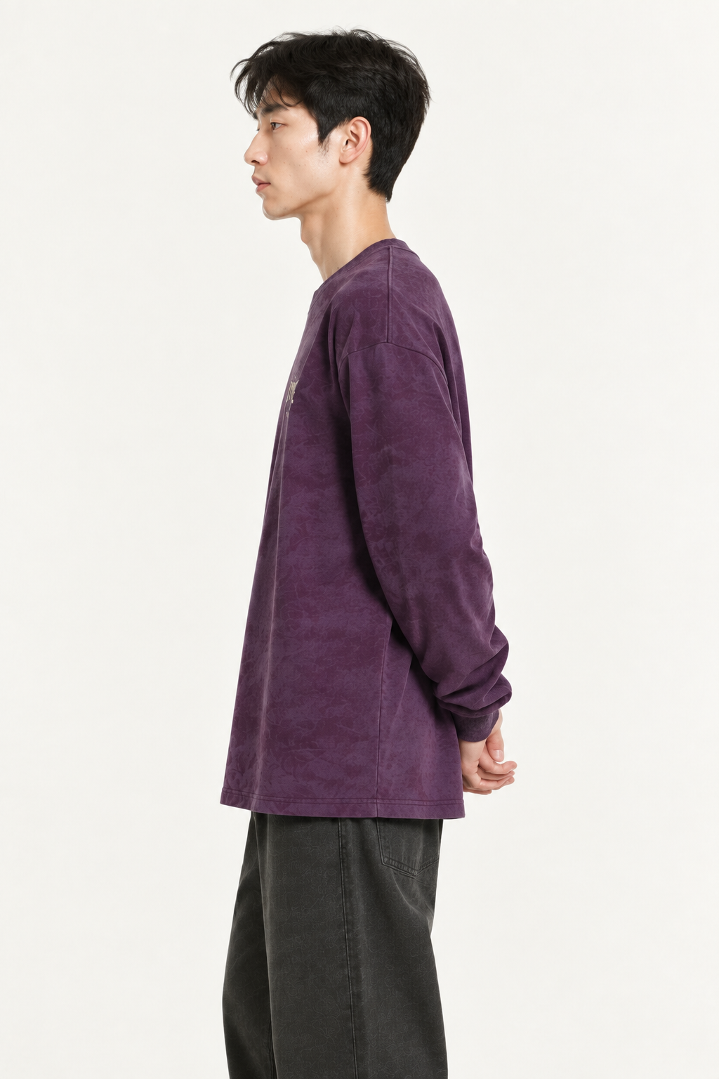 Purple left-side view, new pose