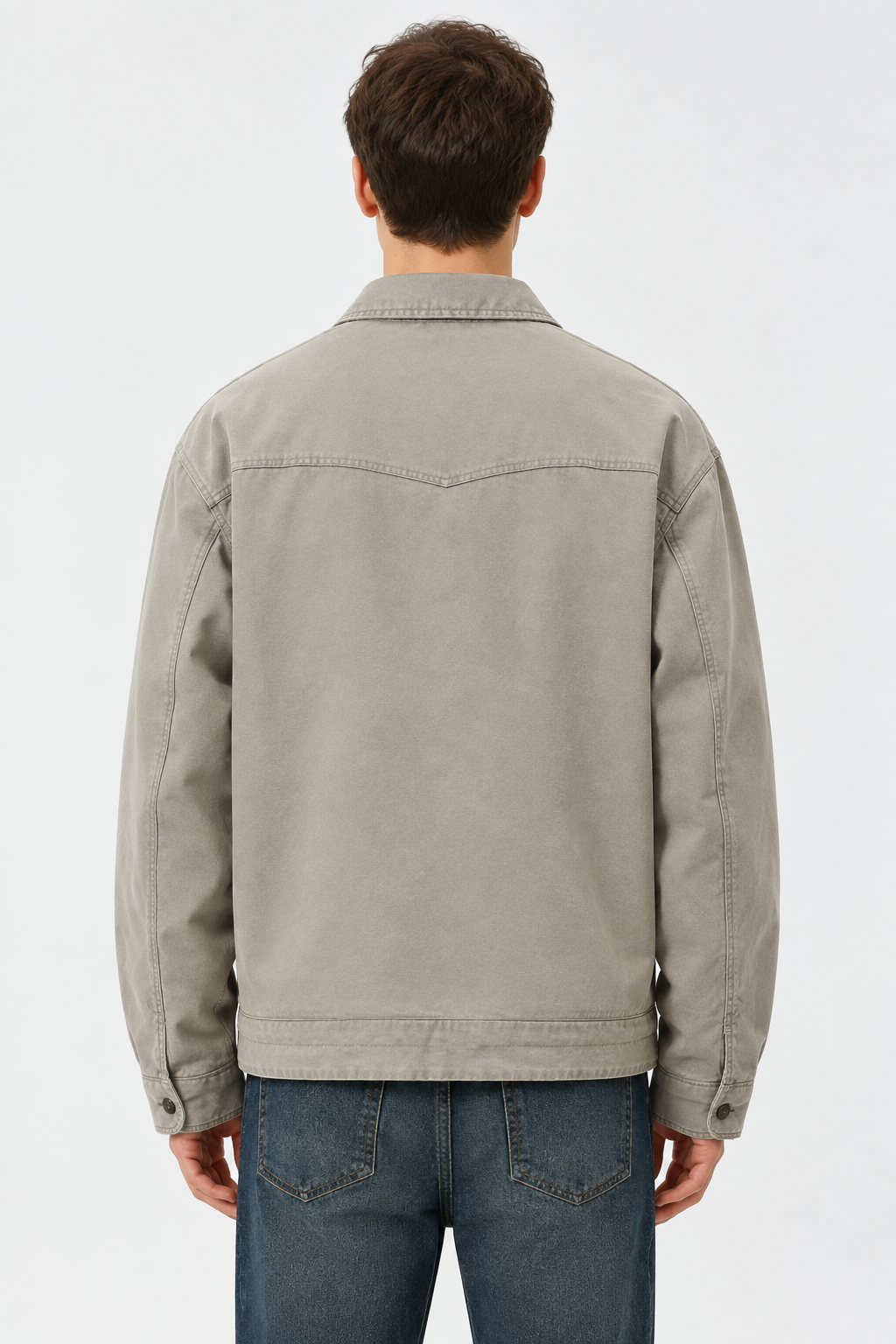 Slim model back view
